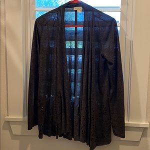 Anthropologie cutout detail sweater